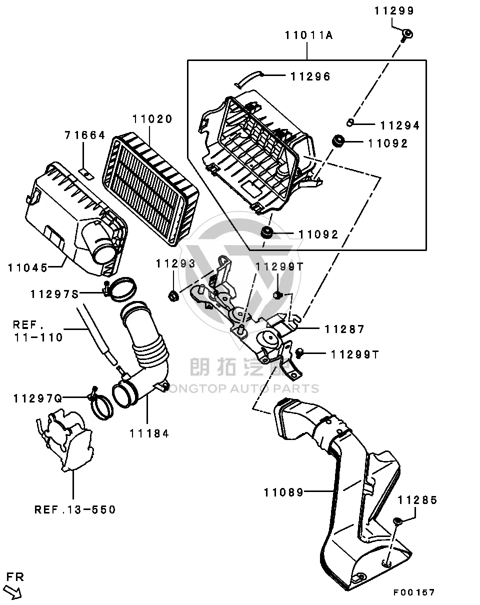 Air Filter MR968-274 MR968274 for Mitsubishi CX4A