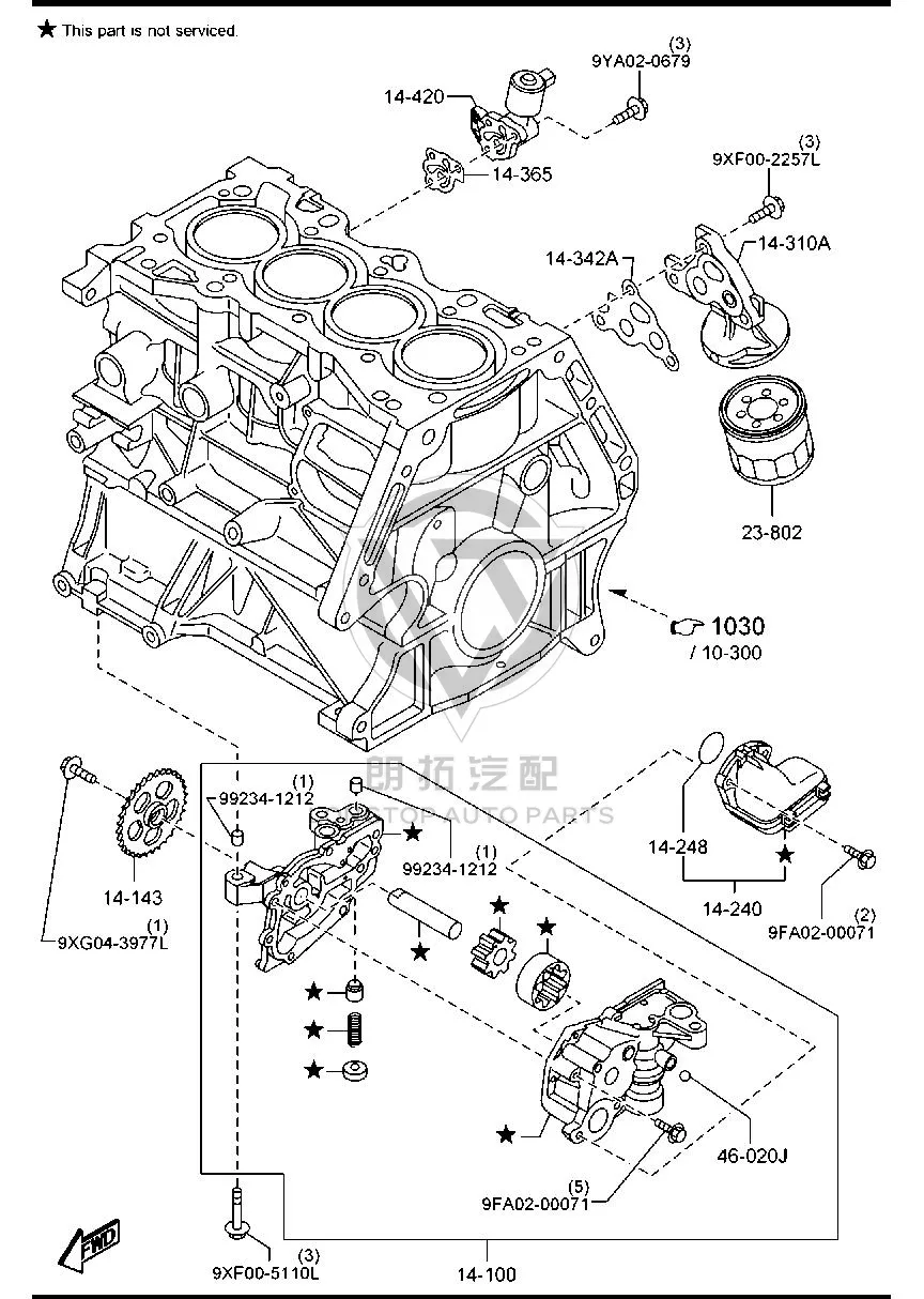 Oil Control Valve PE011-4440A PE0114440A for Mazda MAZDA6