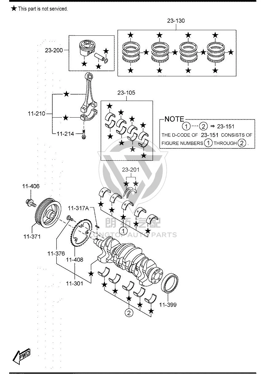 Piston Ring PEY71-1SC0 PEY711SC0 for Mazda MAZDA3