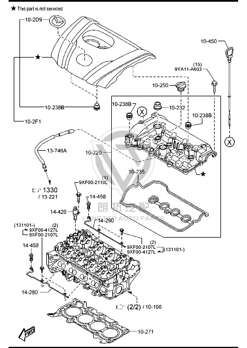 Oil Control Valve PE011-44200 PE01144200 for Mazda MAZDA6